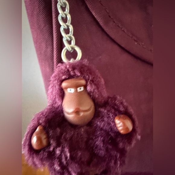 Kipling Burgundy Crossbody Bag - Picture 4 of 12